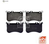 Brake Pads Set fits MERCEDES S550 W221 4.6 Front 11 to 13 M278.932 A0064200520