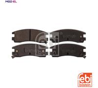 BRAKE PAD SET DISC BRAKE 116154 FOR CADILLAC SEVILLE/II/Mk DEVILLE ELDORADO 4.5L