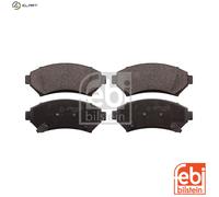 FEBI BILSTEIN Brake Pads 116156 Front Axle for OPEL BUICK