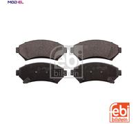 FEBI BILSTEIN Brake Pads 116156 Front Axle for OPEL BUICK