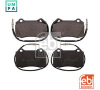 Brake pads Front Axle 116165 FEBI BILSTEIN for PEUGEOT 406 Coupe