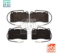 Brake pads Front Axle 116167 FEBI BILSTEIN for PEUGEOT CITROËN FIAT