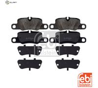 Febi Bilstein 116174 Disc Brake Brake Pad Set Fits Porsche 911 3.8 Carrera S
