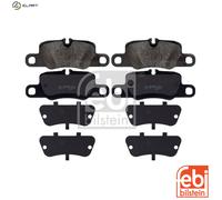 BRAKE PAD SET DISC BRAKE 116174 FOR PORSCHE MAB/MA1.03 3.8L 6cyl 911