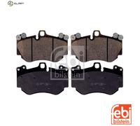 BRAKE PAD SET DISC BRAKE 116176 FOR PORSCHE M 55.01 3.6L 6cyl CAYENNE