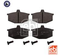 FEBI BILSTEIN Brake Pad Set 116181 Front Axle Disc Brake for Renault 4