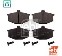 FEBI BILSTEIN Brake Pad Set 116181 Front Axle Disc Brake for Renault 4