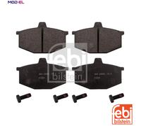 FEBI BILSTEIN Brake Pad Set 116181 Front Axle Disc Brake for Renault 4