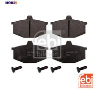 FEBI BILSTEIN Brake Pad Set 116181 Front Axle Disc Brake for Renault 4