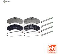 febi bilstein 116193 Brake Pad Set with bolts, 1 unit