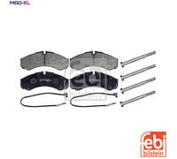 BRAKE PAD SET DISC BRAKE 116193 FOR RENAULT TRUCKS DXi 3/ZD3 A 604 3.0L 4cyl