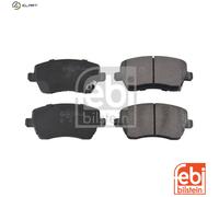 Brake pads Front Axle 116199 FEBI BILSTEIN for SUZUKI NISSAN OPEL
