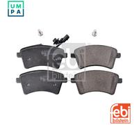 Brake Pads Set fits RENAULT KANGOO 1.5D Front 2008 on 410605649R 7701210174 Febi