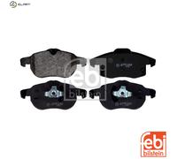 BRAKE PAD SET DISC BRAKE 116206 FOR SAAB Z19DTH/19DT 1.9L D223LB207R 2.0L 4cyl