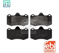 BRAKE PAD SET DISC BRAKE 116207 FOR SEAT IBIZA/Mk/IV/III LOTUS BLZ/BBU 1.8L 4cyl