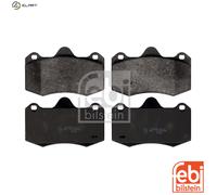 Brake pads Front Axle 116207 FEBI BILSTEIN for LOTUS SEAT