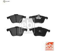 FEBI 116212 BRAKE PAD SET DISC BRAKE Front