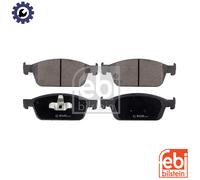 Brake Pads Set fits FORD TRANSIT CONNECT 1.6D Front 2013 on 1775091 2005900 Febi