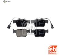 FEBI 116227 BRAKE PAD SET DISC BRAKE Rear