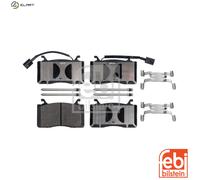 BRAKE PAD SET DISC BRAKE 116228 FOR ALFA ROMEO 552 73 835 2.0L 4cyl GIULIA