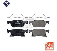Brake Pads Set fits VAUXHALL ASTRA K 1.4 Front 2015 on 013478300 039103797 Febi