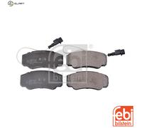 Brake pads Rear Axle 116254 FEBI BILSTEIN for NISSAN CABSTAR NT400 CABSTAR