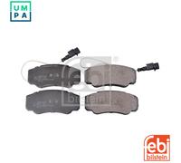 Brake pads Rear Axle 116254 FEBI BILSTEIN for NISSAN CABSTAR NT400 CABSTAR