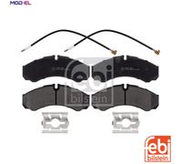 BRAKE PAD SET DISC BRAKE 116255 FOR RENAULT TRUCKS IVECO DAILY/II/Van/III/Bus