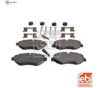 Brake Pads Set Front 116256 Febi D1060MB200 D1060MB60A D1060MB600 D10609X60B New
