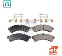FEBI 116257 BRAKE PAD SET DISC BRAKE Rear