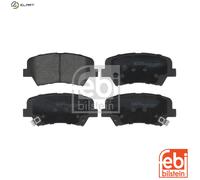 Brake pads Front Axle 116261 FEBI BILSTEIN for HYUNDAI KIA