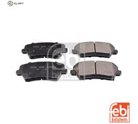 BRAKE PAD SET DISC BRAKE 116264 FOR HYUNDAI i30/II/Hatchback/Van/Kombi/III 1.4L