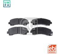 Brake pads Front Axle 116277 FEBI BILSTEIN for ISUZU RODEO I D-MAX II