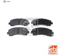 BRAKE PAD SET DISC BRAKE 116277 FOR ISUZU KB/II D-MAX/Platform/Chassis RODEO