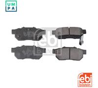 febi bilstein 116279 Brake Pad Set, 1 unit