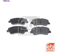 BRAKE PAD SET DISC BRAKE 116280 FOR HYUNDAI i20/ELITE/Hatchback/Van/CROSS KIA