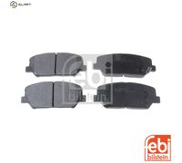 FEBI BILSTEIN 116282 Brake pad set