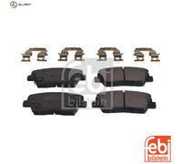 FEBI BILSTEIN 116284 Brake pad set