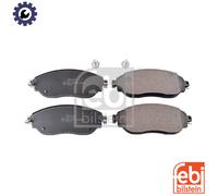 BRAKE PAD SET DISC BRAKE 116286 FOR RENAULT TRAFIC/III/Van/Platform/Chassis 1.6L
