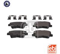BRAKE PAD SET DISC BRAKE 116289 FOR HYUNDAI VELOSTER i30/II/Hatchback/Van KIA