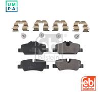 Brake Pads Set fits MINI COOPER F55, F56 1.5 Rear 2013 on B38A15A 34216861641