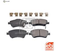 Brake Pads Set fits TOYOTA AURIS ZZE150 1.4 Front 07 to 12 4ZZ-FE 04465YZZEC New