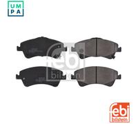 Brake pads Front Axle 116297 FEBI BILSTEIN for TOYOTA AVENSIS Saloon AURIS VERSO