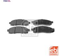 BRAKE PAD SET DISC BRAKE 116300 FOR NISSAN NV200/Bus/EVALIA/Van K9K608 1.5L 4cyl