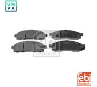 BRAKE PAD SET DISC BRAKE 116300 FOR NISSAN NV200/Bus/EVALIA/Van K9K608 1.5L 4cyl