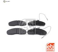 FEBI BILSTEIN 116302 Brake pad set
