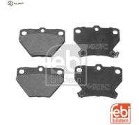 Brake pads Rear Axle 116306 FEBI BILSTEIN for TOYOTA YARIS/VITZ CELICA Coupe