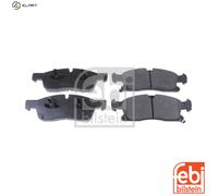 Brake Pads Set fits JEEP GRAND CHEROKEE Mk4 3.0 Front 2014 on K68052369AA Febi