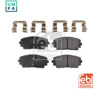 Brake pads Front Axle 116312 FEBI BILSTEIN for KIA PICANTO II