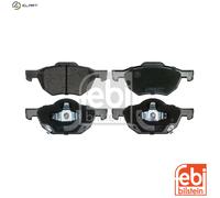 febi bilstein 116315 Brake Pad Set, 1 unit